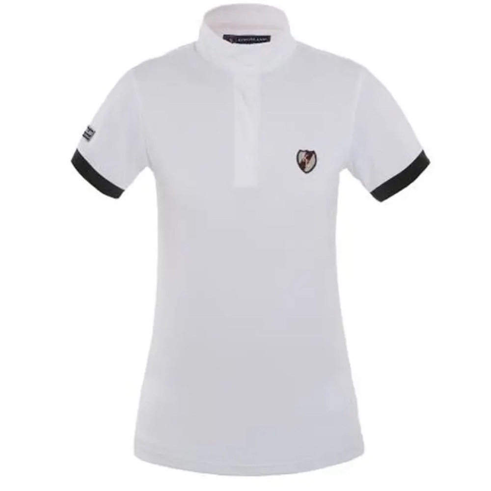 Kingsland Show Shirt Lovita SS Classic White Sz large -0445